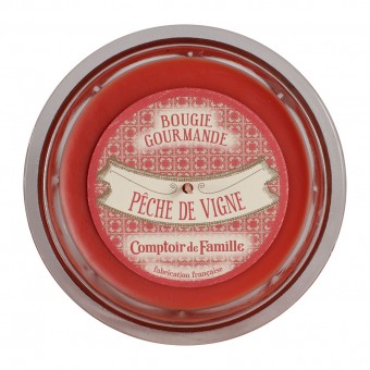 Bougie parfumée Pêche de vigne