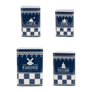 Lot de 4 boites gigognes
