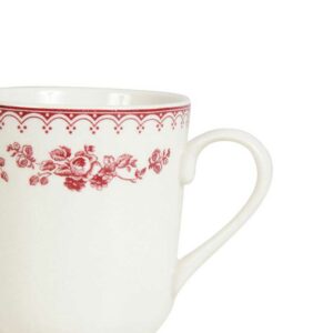 Alternative view of Tasse haute - Mug Faustine bordeaux