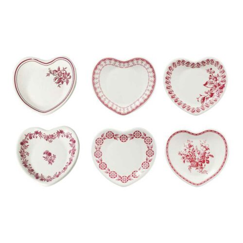 Boite de 6 mini coupelles forme cœur - Faustine – Image 2
