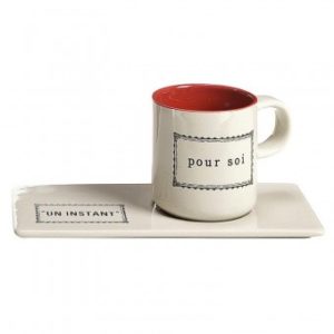Tasses à café "Egoïste" coffret de 4