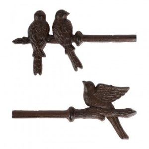 Embouts fauvette pour tringle à rideaux (par 2)
