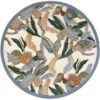 Tapis exotique outdoor- DORI - Diam:160 cm, Lagon