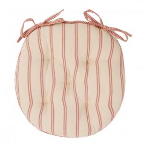 Galette de chaise ronde 2 faces "La campagne"