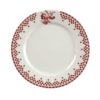 DAMIER ROUGE - Assiette à dessert 20 cm lot de 6