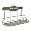 Etagère 3 bocaux  gris zinc "La Manufacture"