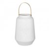 Photophore lanterne porcelaine 26,5 cm