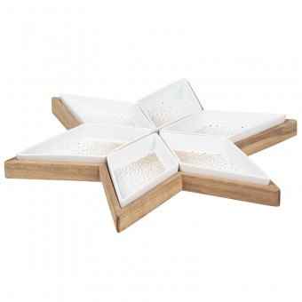 Plateau de service étoile