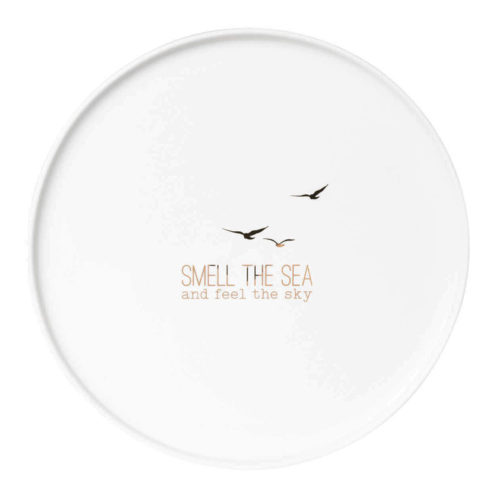 Assiette plate porcelaine