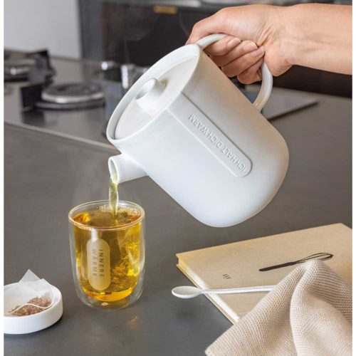 Tasse isotherme en verre