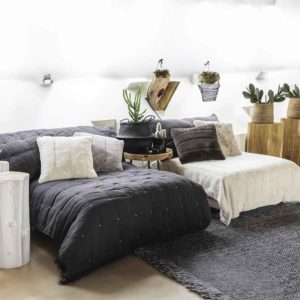 Jeté de lit en lin Zeff déco