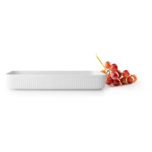 Plat rectangulaire porcelaine blanche