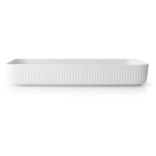 Plat rectangulaire porcelaine blanche – Image 5