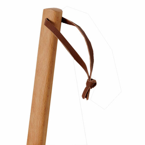 Chausse pied bois finition cuir – Image 3