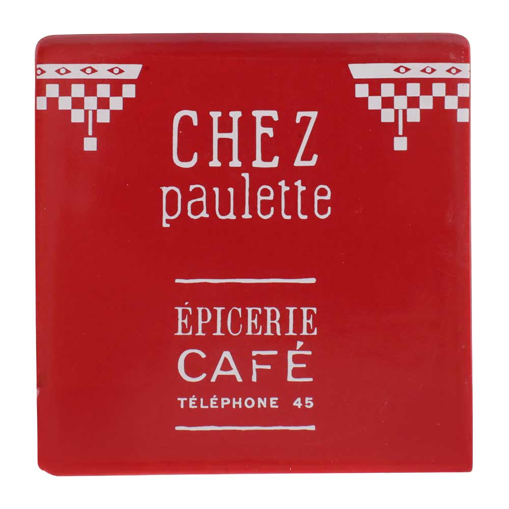 Dessous de verre décoratif - Chez Paulette